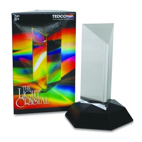 Tedco Toys Tedco Toys 00011 Light Crystal Prism - 4.5 In. 11